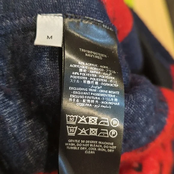 JW Anderson Strawberry Fleece Jogger Pants
